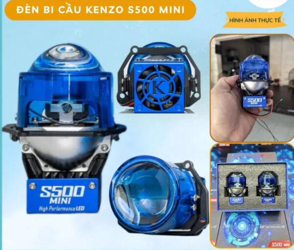 Đèn Bi Cầu Kenzo S500 Mini Cho Winner V1