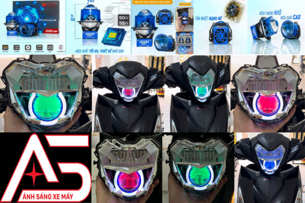 Đèn Bi Cầu Kenzo S500 Mini Cho Winner V1