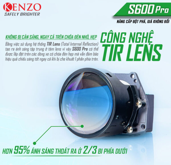 Đèn Bi Cầu Led Kenzo S600 Pro - Hình ảnh 6