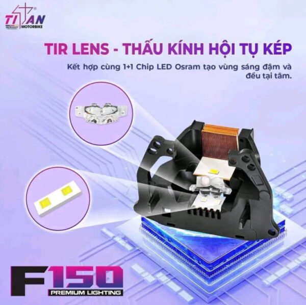 Đèn Bi Cầu Titan F150