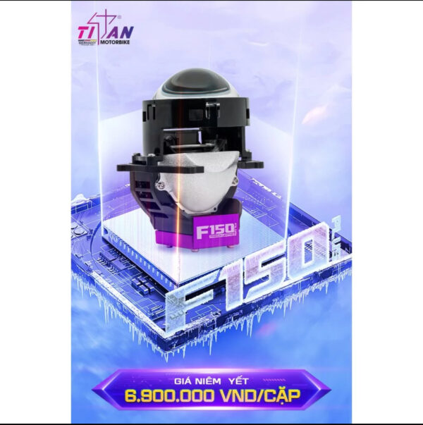 đèn bi cầu titan f150 plus