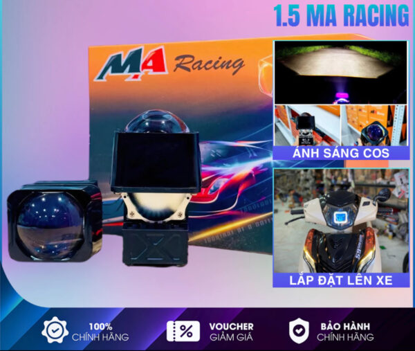 đèn bi cầu ma racing 1.5