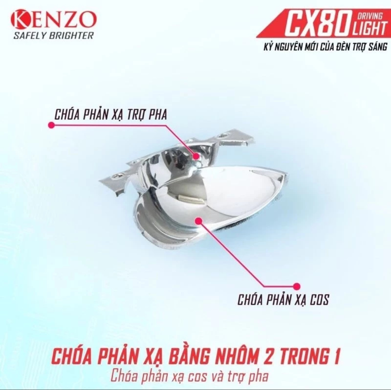 Bi Cầu Trợ Sáng Kenzo CX80