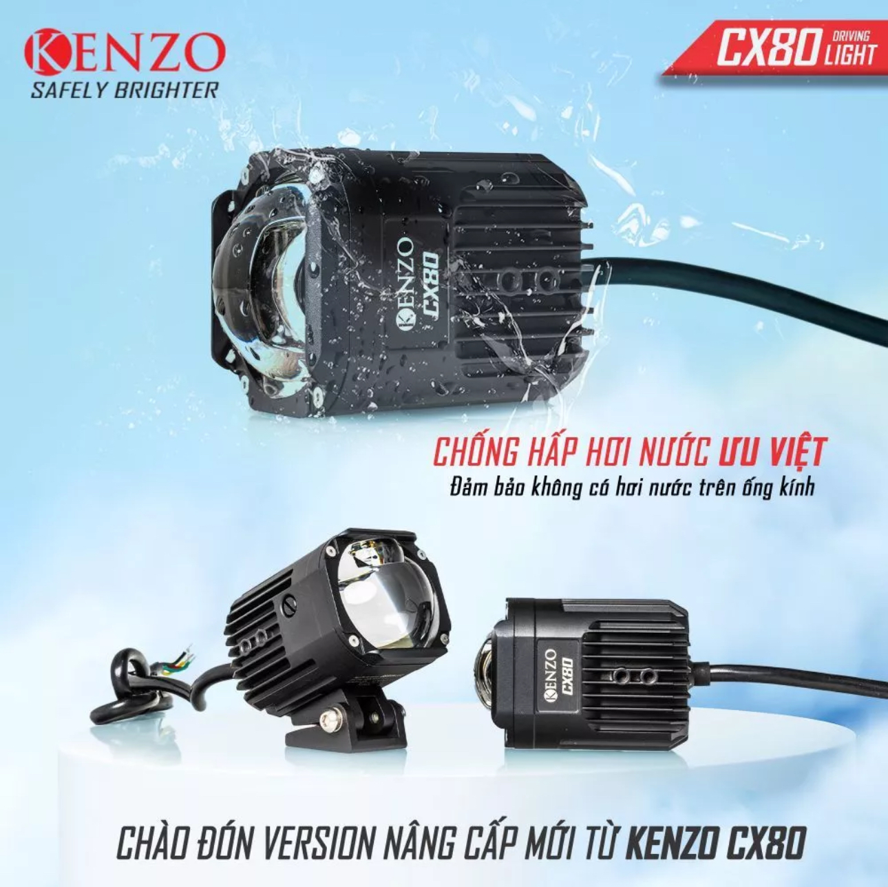 Bi Cầu Trợ Sáng Kenzo CX80