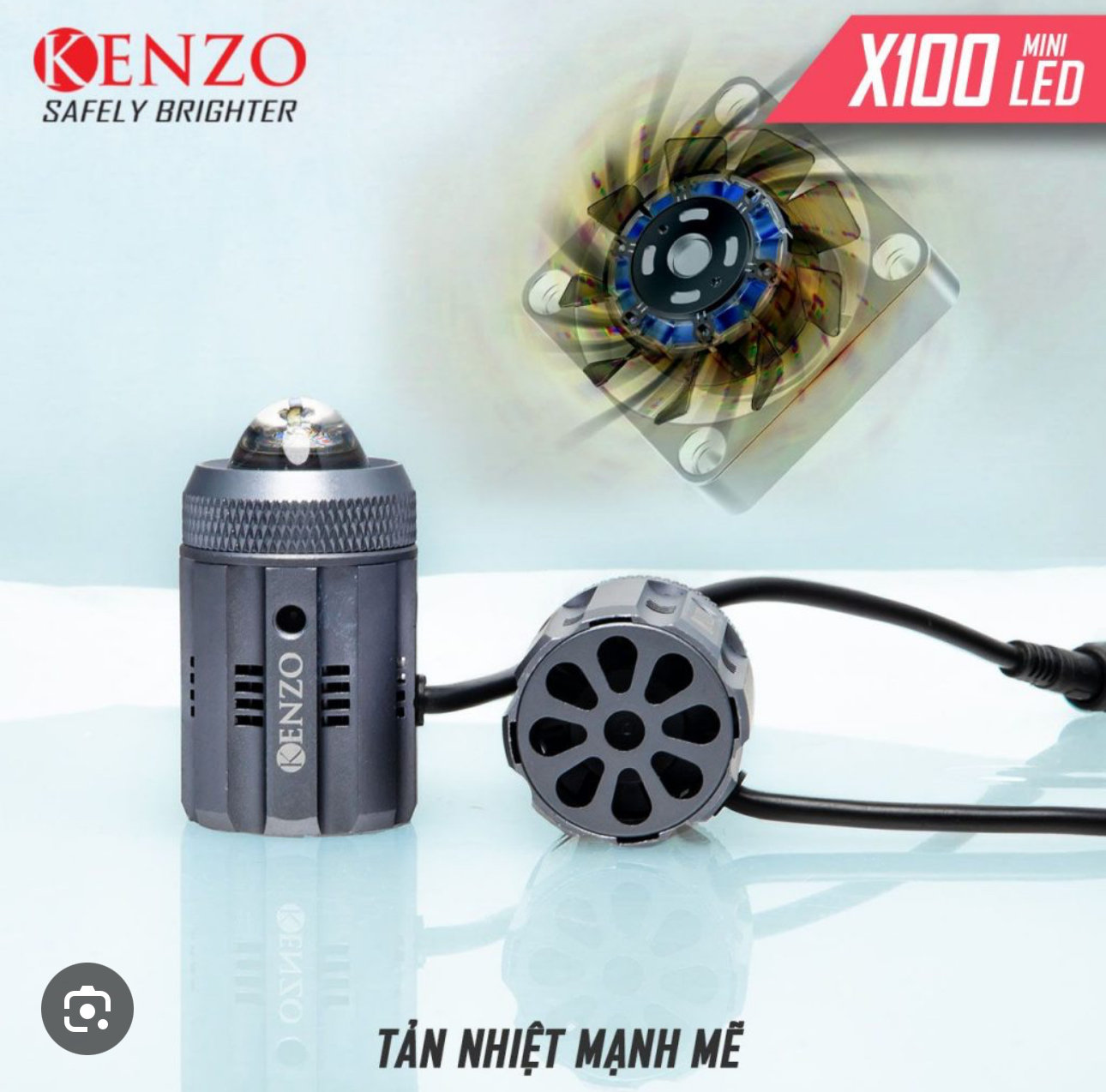 Đèn Trợ Sáng Mini Kenzo X100 V3.0