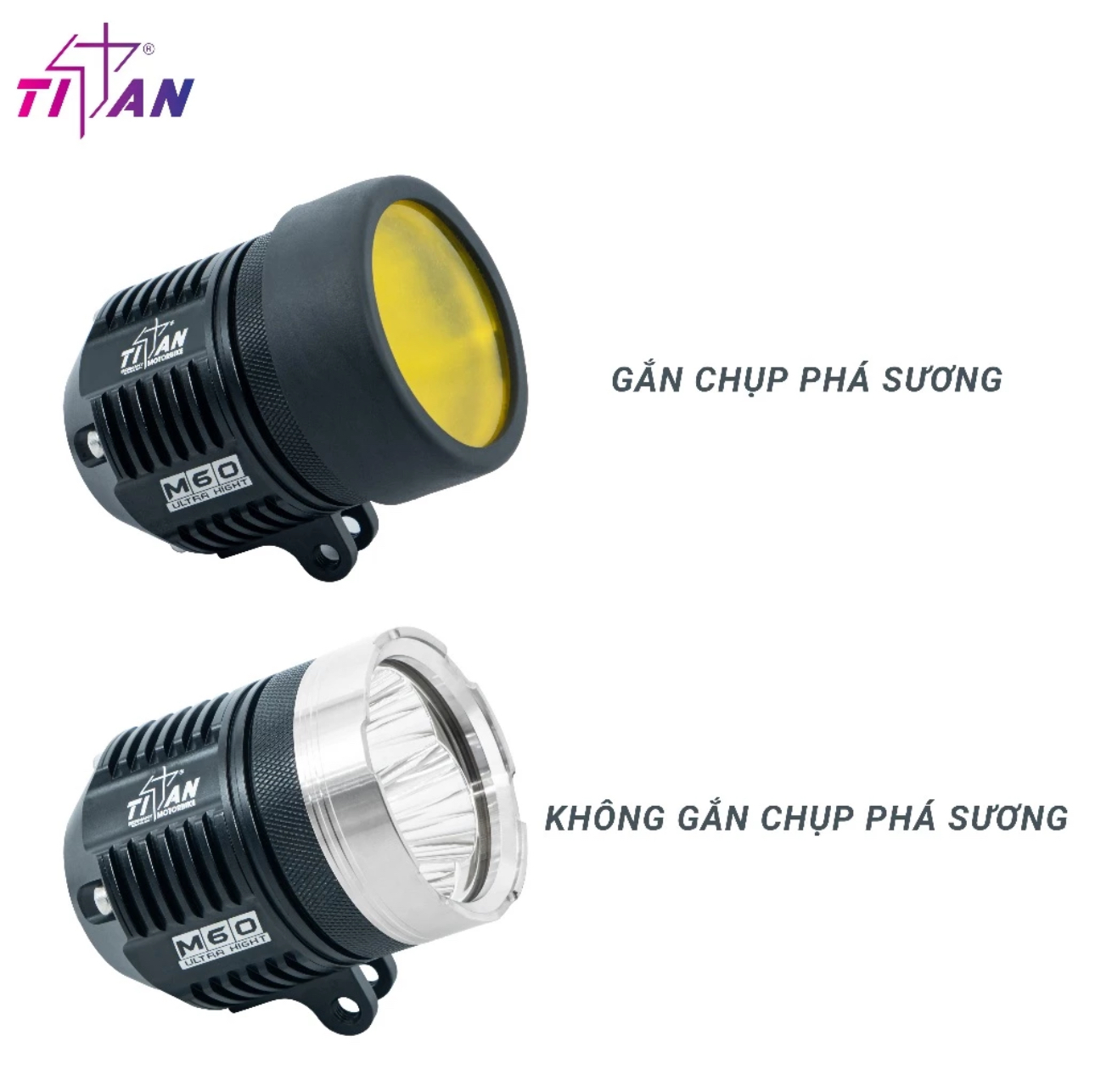 Đèn Trợ Sáng Titan M60 Ultra Hight