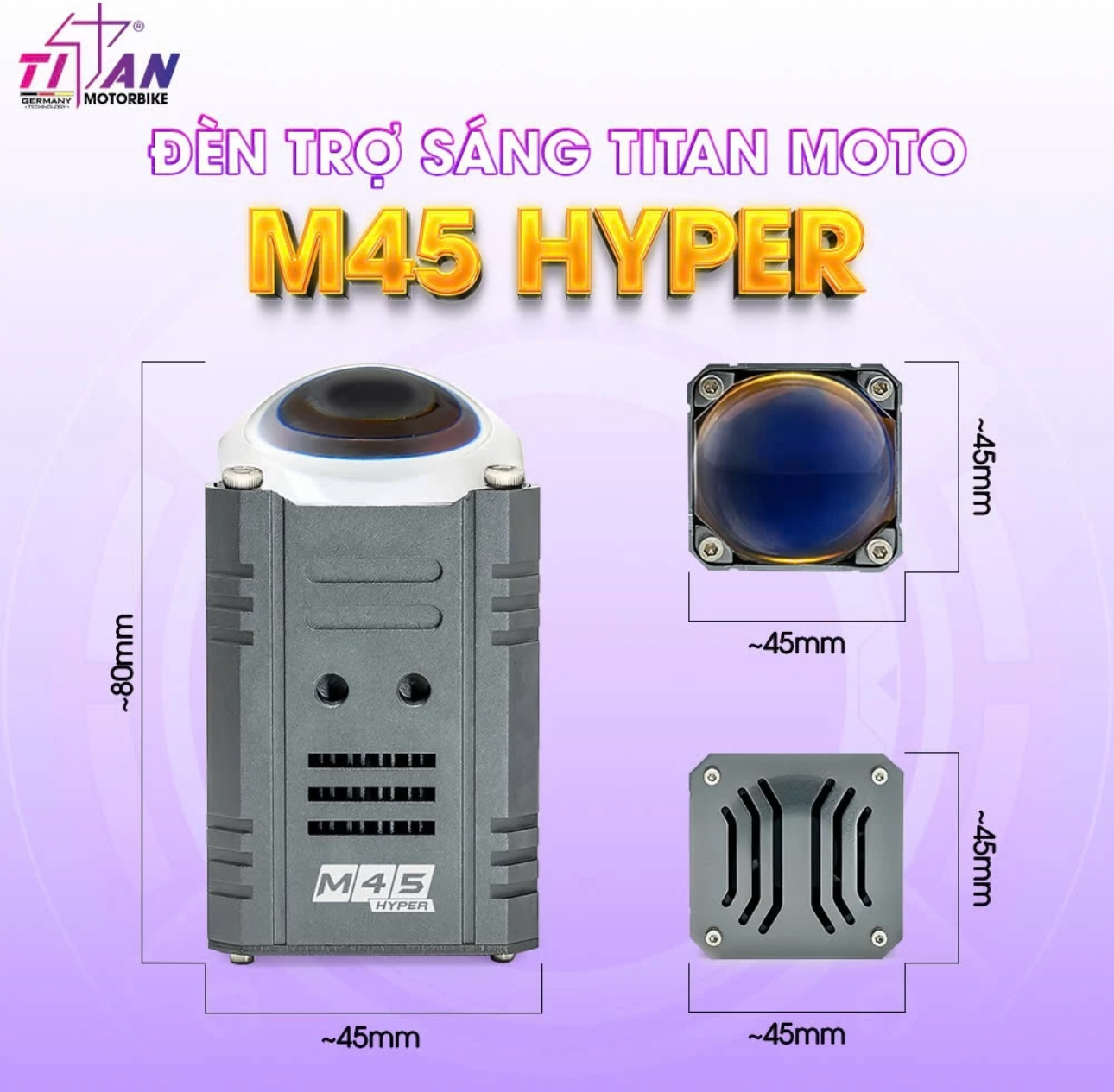 Đèn Trợ Sáng M45 Hyper - Hình ảnh 4