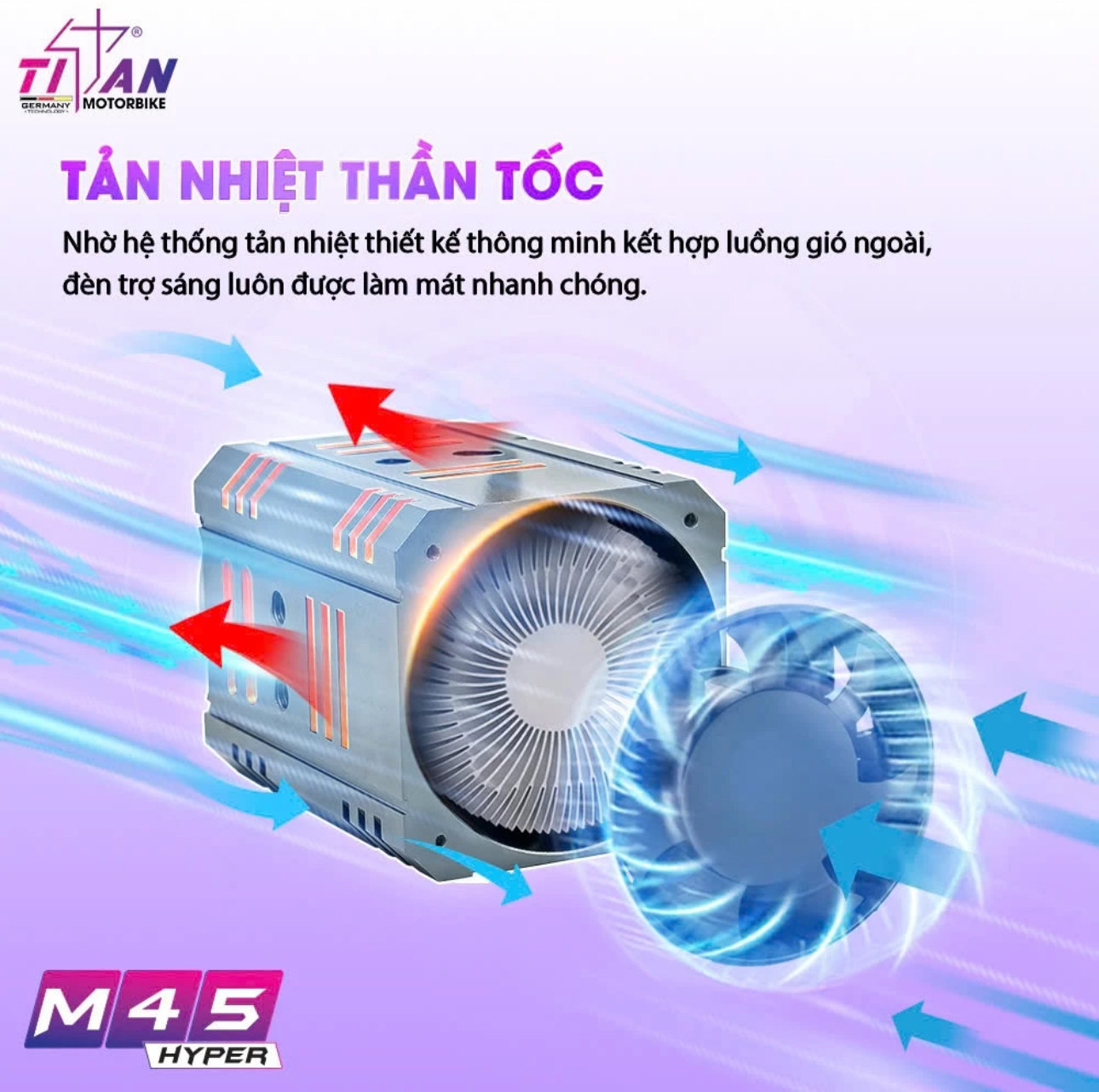 Đèn Trợ Sáng M45 Hyper