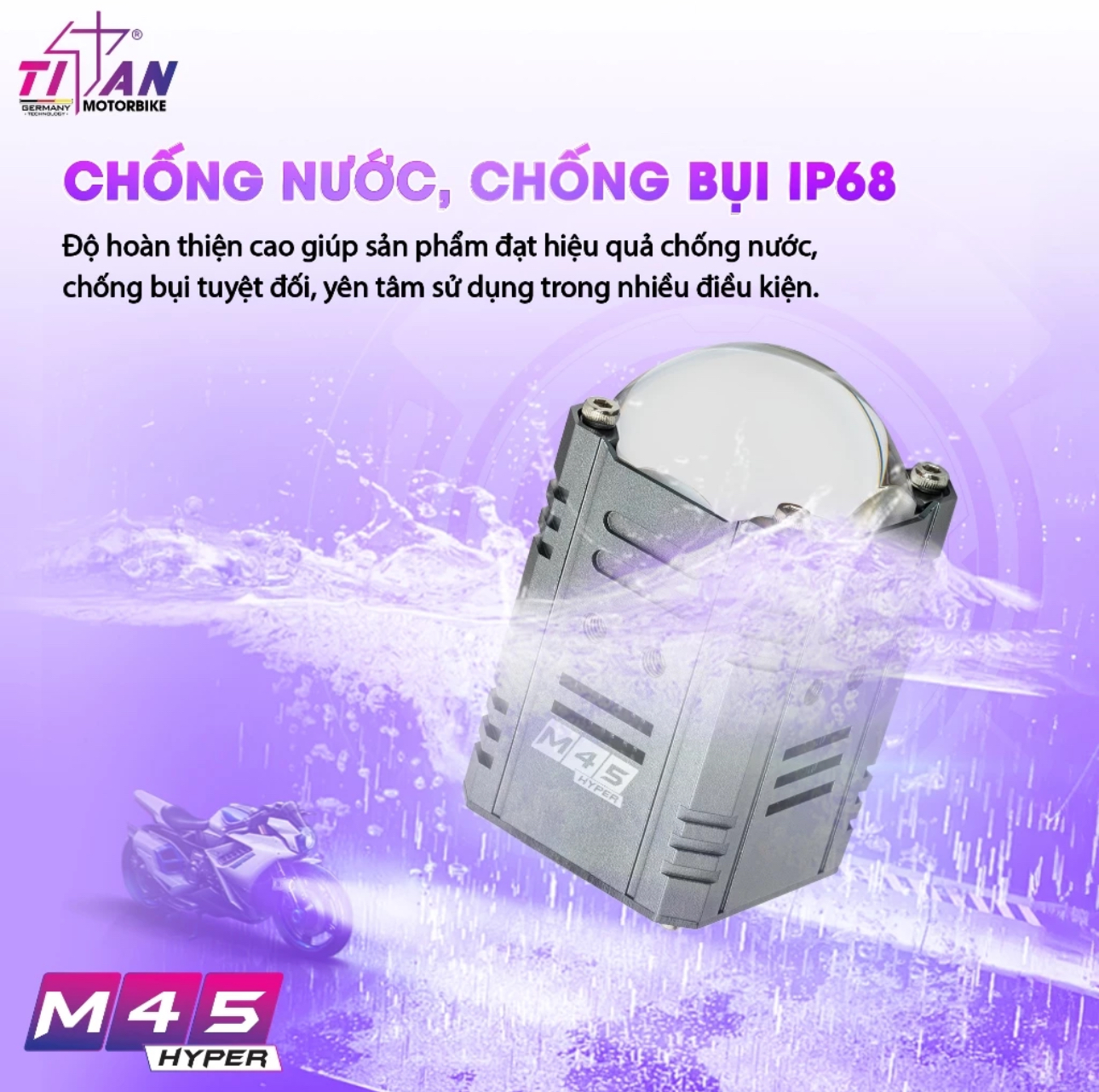 Đèn Trợ Sáng M45 Hyper