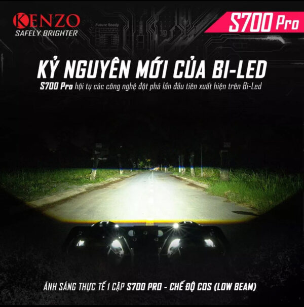Đèn Bi Cầu Vario 125 - 150 ( Kenzo S700 Pro )