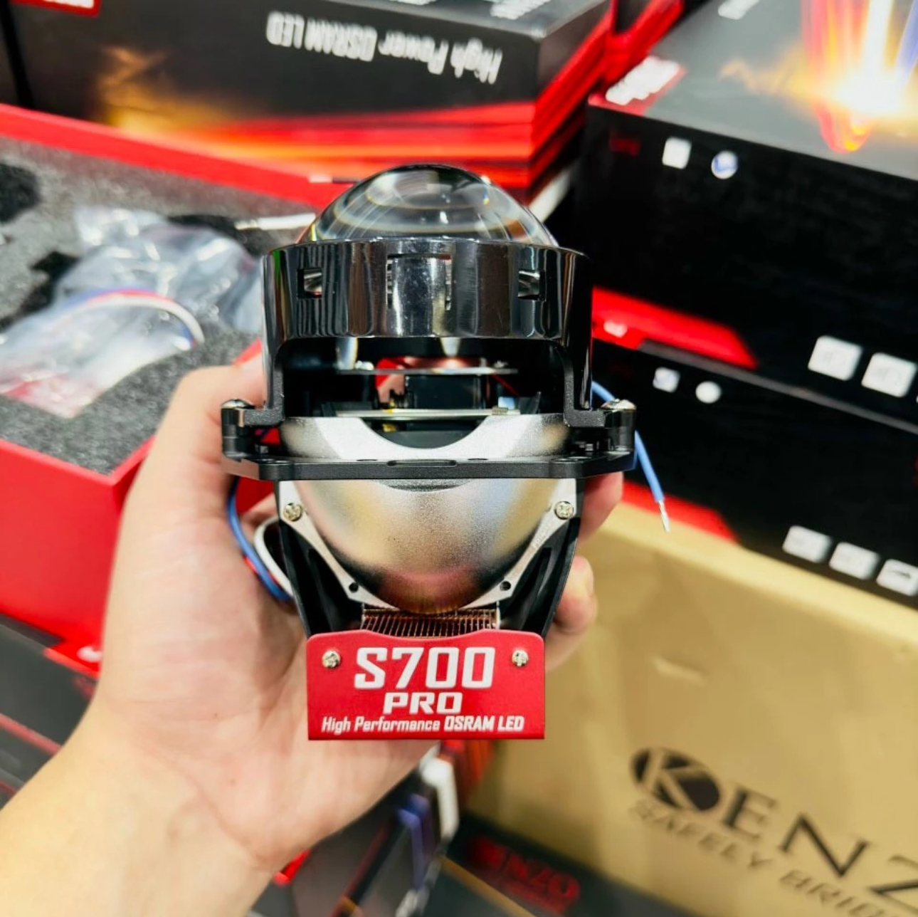 Đèn Bi Cầu Vario 125 - 150 ( Kenzo S700 Pro )