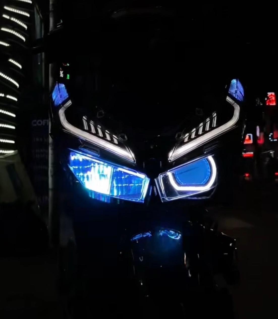 Đèn Bi Cầu Vario 125 - 150 ( Titan Moto F200 Storm ) - Hình ảnh 12