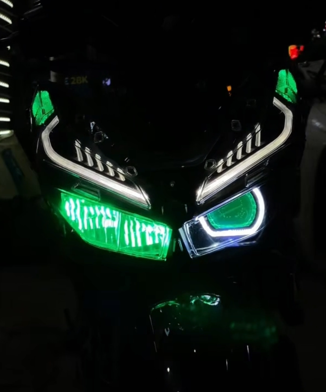 Đèn Bi Cầu Vario 125 - 150 ( Titan Moto F200 Storm ) - Hình ảnh 14