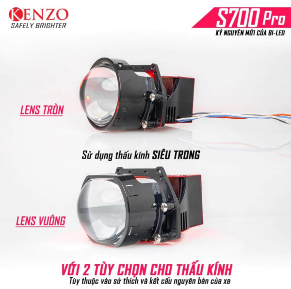 Đèn Bi Cầu Vario 125 - 150 ( Kenzo S700 Pro )