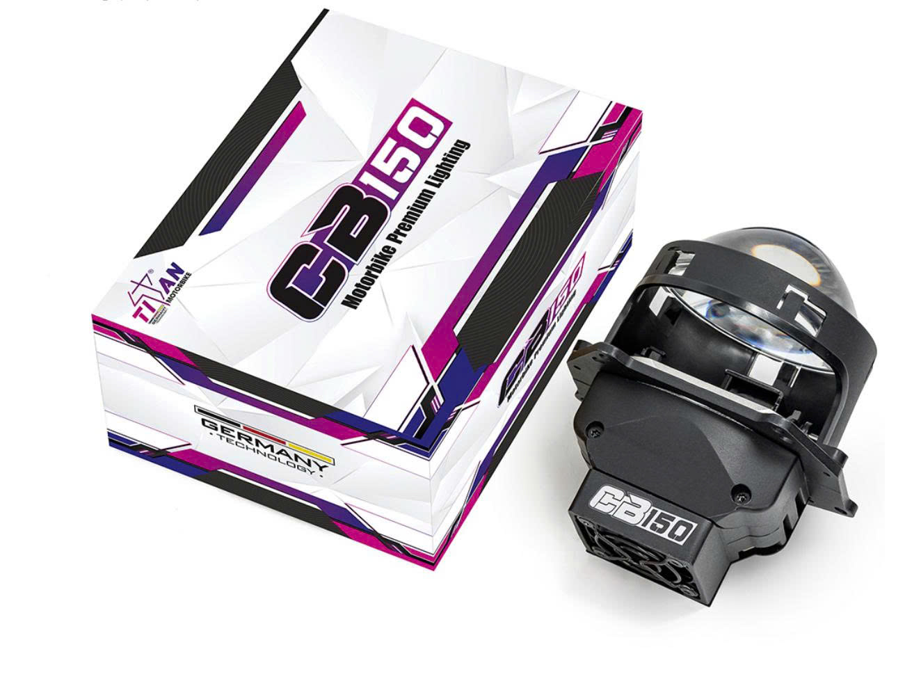 Đèn Bi Cầu Vario 160 ( Titan CB150 )